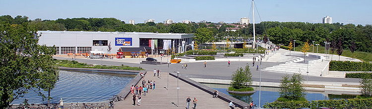 SoccaFive Arena im Allerpark Wolfsburg